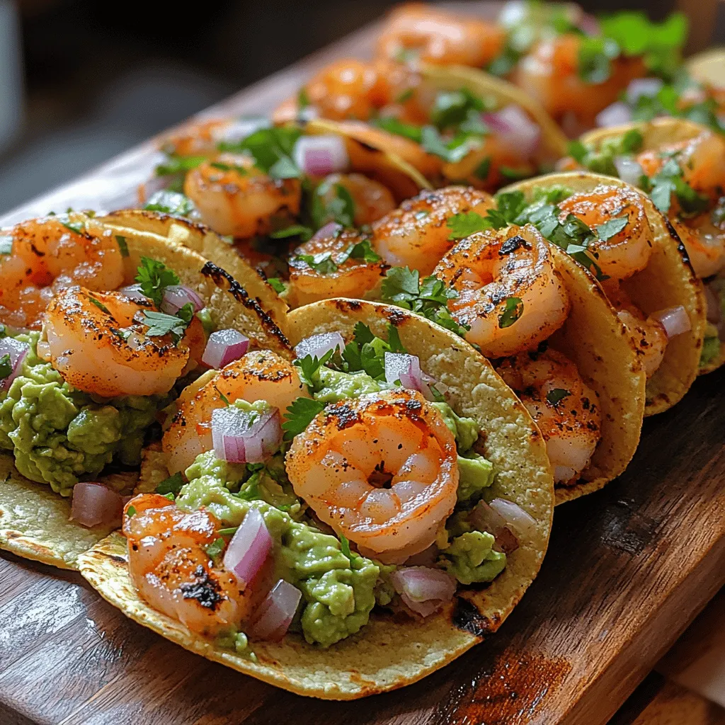 If you're searching for a dish that encapsulates the essence of vibrant flavors and stunning presentation, look no further than Delightful Shrimp Guacamole Tostadas. This dish is the perfect combination of fresh and zesty shrimp paired with creamy, rich guacamole, all served atop a crunchy tostada shell. Whether you're hosting a lively summer barbecue, a casual gathering with friends, or simply looking for a quick yet impressive weeknight meal, these tostadas are sure to elevate your dining experience.