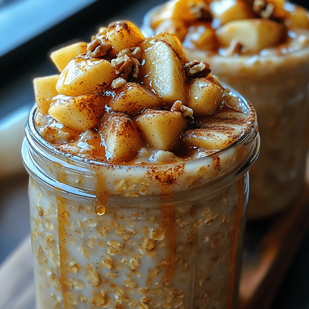 In today's fast-paced world, breakfast often takes a back seat. However, with the delightful creation of overnight oats, enjoying a nutritious meal has never been easier or more flavorful. Apple Pie Overnight Oats offer a perfect blend of convenience and taste, combining the comforting flavors of traditional apple pie with the wholesome goodness of oats. This recipe not only captures the essence of a classic dessert but transforms it into a healthy breakfast option that will leave you feeling satisfied and energized to tackle the day ahead.
