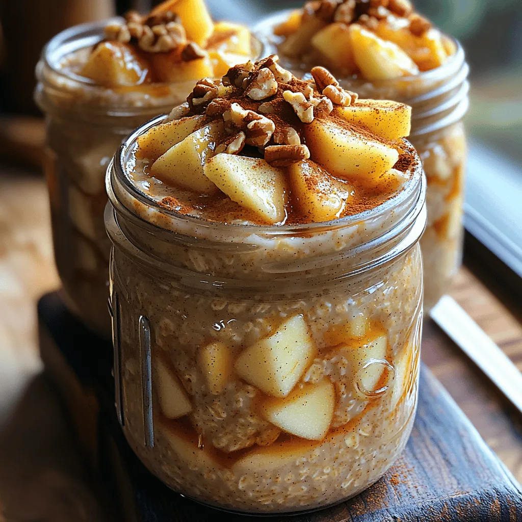 In today's fast-paced world, breakfast often takes a back seat. However, with the delightful creation of overnight oats, enjoying a nutritious meal has never been easier or more flavorful. Apple Pie Overnight Oats offer a perfect blend of convenience and taste, combining the comforting flavors of traditional apple pie with the wholesome goodness of oats. This recipe not only captures the essence of a classic dessert but transforms it into a healthy breakfast option that will leave you feeling satisfied and energized to tackle the day ahead.