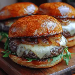 To create the perfect Savory Caramelized Onion Swiss Burger, it's essential to choose high-quality ingredients that contribute to the overall flavor and texture. Let’s delve into each key component that makes this burger extraordinary.