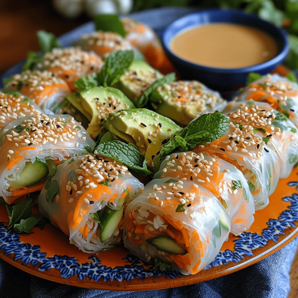 As the sun shines brighter and temperatures rise, the craving for light and refreshing meals becomes almost irresistible. One dish that perfectly embodies the spirit of summer is the vibrant and delightful rice paper rolls. These fresh and crunchy summer veggie rice paper rolls are not only visually appealing but also a celebration of the season's bounty, packed with a variety of colorful vegetables and herbs. The combination of textures and flavors in each bite makes them a popular choice for those looking to indulge in something both satisfying and healthy.