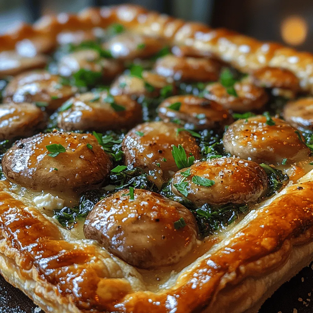 In the realm of savory pastries, few dishes can rival the delightful complexity of a savory mushroom and spinach tart. This exquisite dish brings together earthy mushrooms and vibrant spinach, wrapped in a golden, flaky crust that beckons from the oven. Whether you’re hosting a sophisticated dinner party, preparing a cozy family meal, or looking for a standout brunch item, this tart fits the bill perfectly.