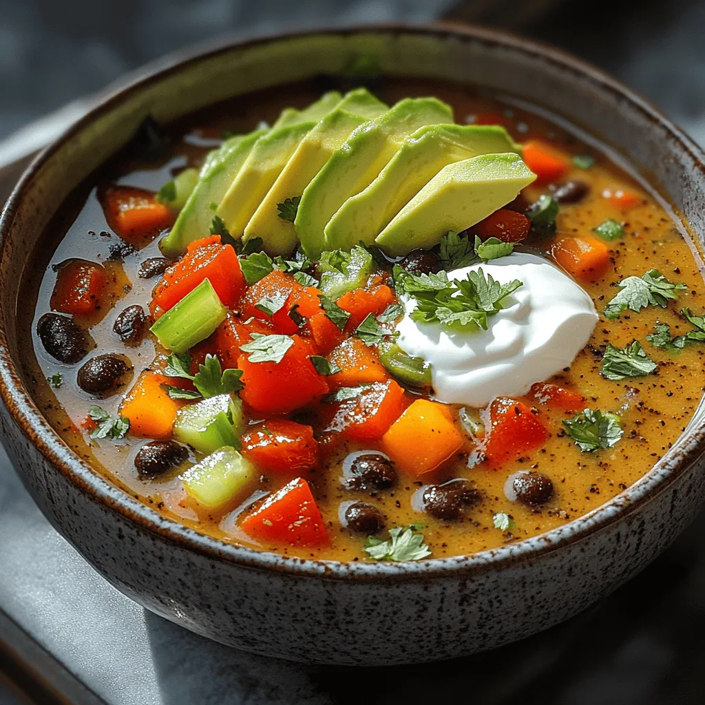 To create the perfect Fiery Black Bean Delight Soup, it’s essential to understand the role of each ingredient, not only in terms of flavor but also their nutritional benefits. Here’s a closer look at the components that make this soup a delightful and healthful choice.