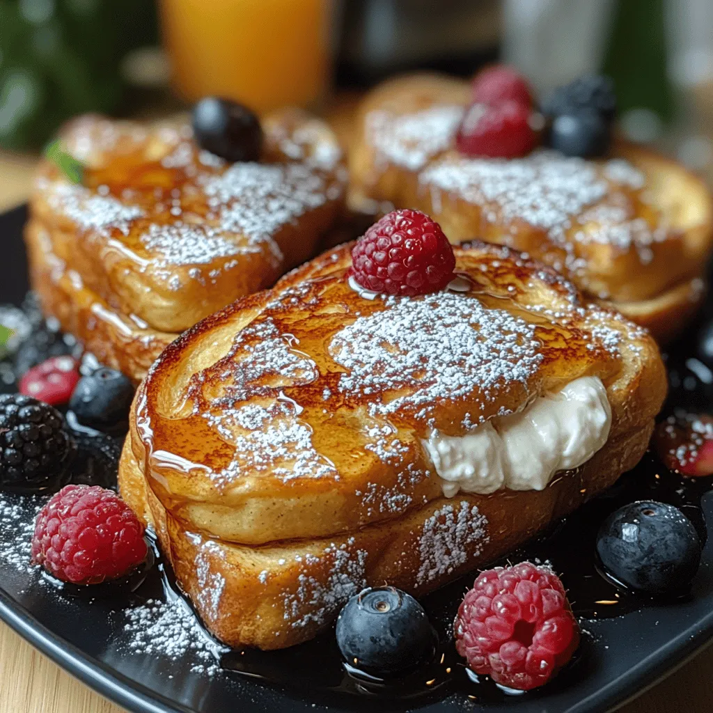 Imagine waking up to a breakfast that feels like a warm hug, a dish that transforms a simple morning into a delightful experience. Enter Heavenly Cream Cheese Stuffed French Toast—a sumptuous twist on the beloved classic that elevates any breakfast or brunch gathering. This recipe features thick slices of bread stuffed with a rich and creamy filling, making it not only a feast for the eyes but also a treat for the taste buds.