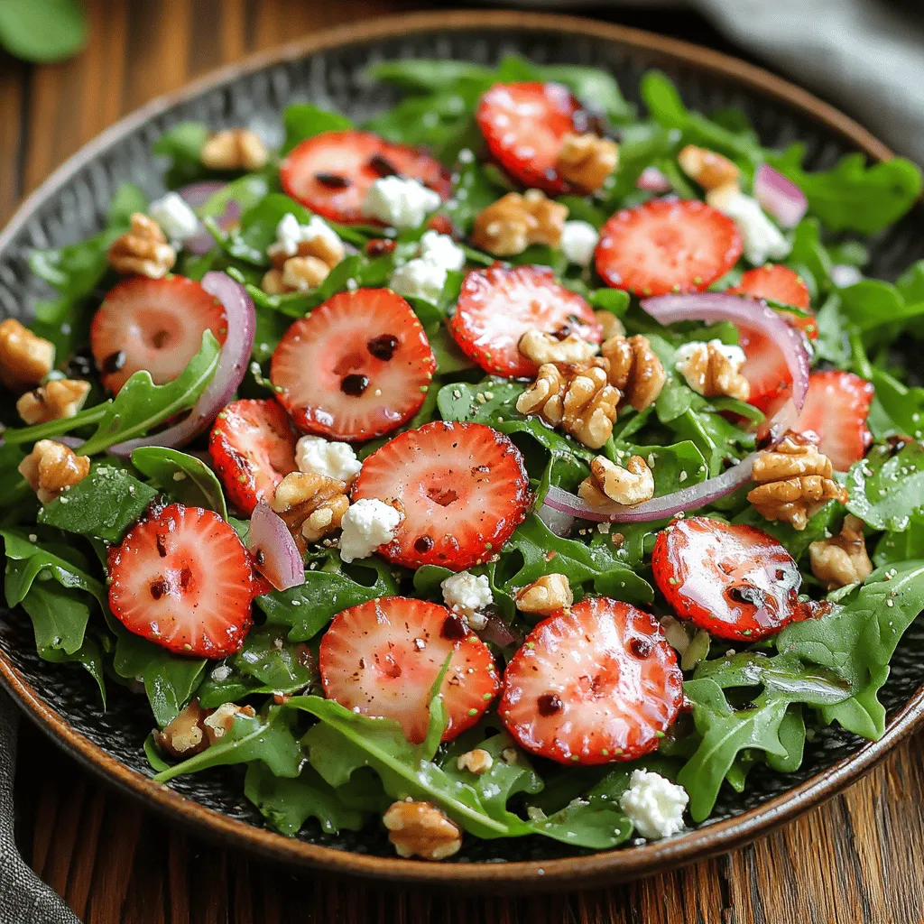 Arugula, often referred to as rocket, is a leafy green that possesses a unique flavor profile characterized by its peppery taste. This distinctive flavor serves as a wonderful base for salads, providing a refreshing contrast to sweeter ingredients like fruits. Beyond its delightful taste, arugula is packed with health benefits, making it a favorite among nutritionists and health enthusiasts alike.