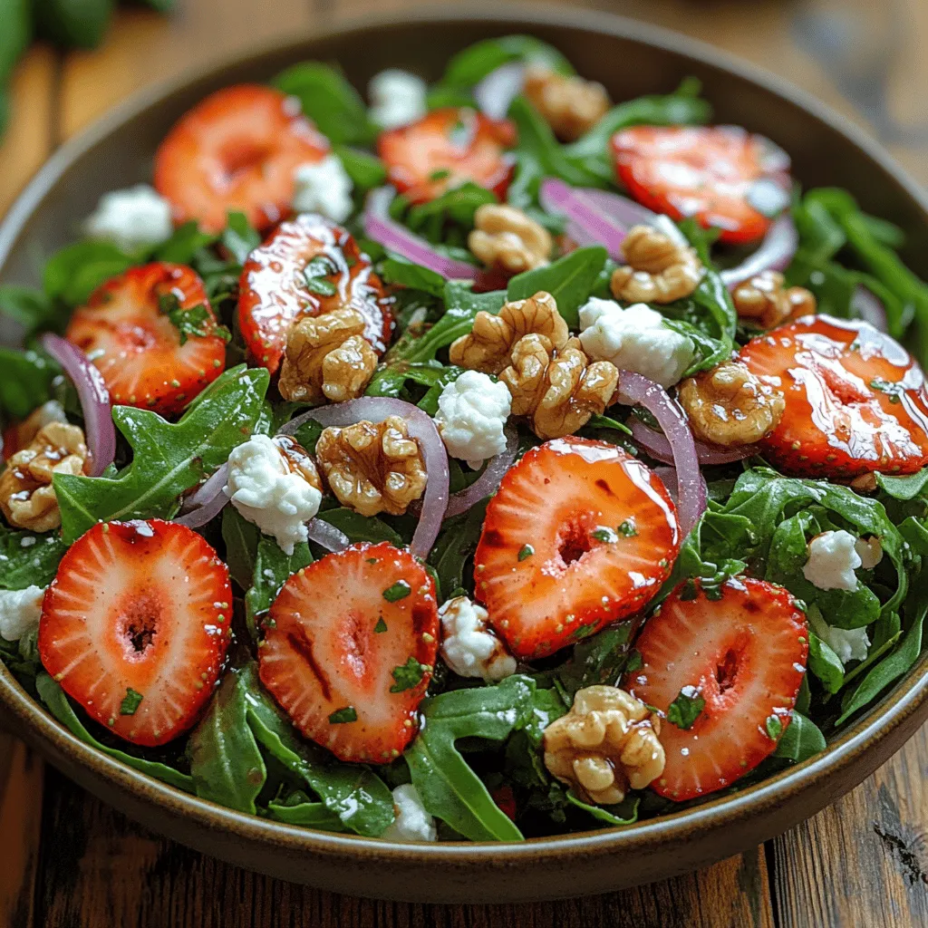 Arugula, often referred to as rocket, is a leafy green that possesses a unique flavor profile characterized by its peppery taste. This distinctive flavor serves as a wonderful base for salads, providing a refreshing contrast to sweeter ingredients like fruits. Beyond its delightful taste, arugula is packed with health benefits, making it a favorite among nutritionists and health enthusiasts alike.