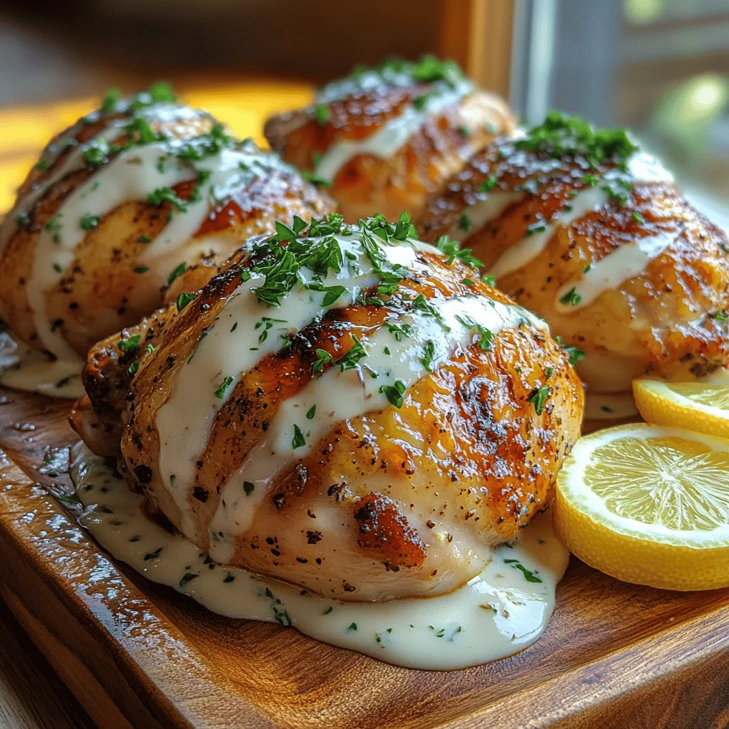 When it comes to comfort food, few dishes evoke the warmth and togetherness of a perfectly roasted chicken. The aroma fills the home, drawing family and friends to the kitchen, creating an atmosphere that is both inviting and heartwarming. This Savory Herb Roasted Chicken in Creamy White Sauce is not just a meal; it’s an experience that transforms ordinary gatherings into memorable occasions. Whether you’re celebrating a special event or simply enjoying a Sunday dinner with your loved ones, this dish is sure to impress with its succulent chicken, infused with the vibrant flavors of fresh herbs and enveloped in a rich, velvety sauce.