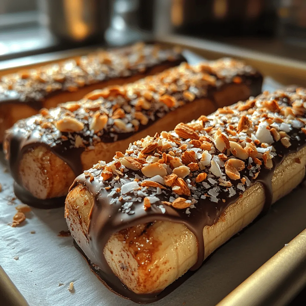 What makes Choco-Banana Bliss Pops irresistible? First, the combination of flavors is a match made in heaven. The creamy texture of bananas pairs beautifully with the smoothness of chocolate, creating a delightful contrast that leaves you craving more. Not only do these pops satisfy your sweet tooth, but they also provide a nutritional boost thanks to their wholesome ingredients. Bananas are packed with vitamins and minerals, while the chocolate can be chosen to suit your health goals—dark chocolate for a rich, indulgent experience or milk chocolate for a sweeter touch.