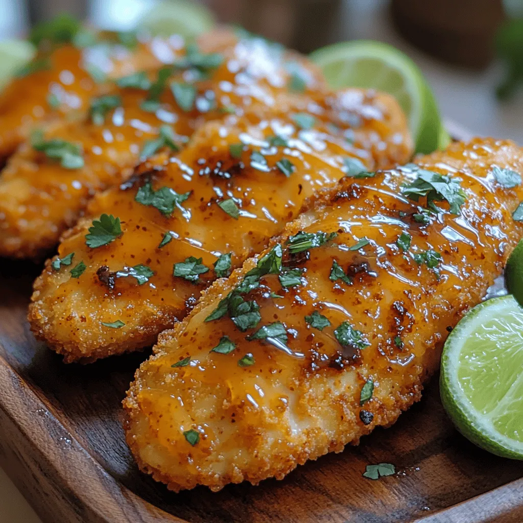 Sweet Chili Chicken Tenders are a mouthwatering dish that combines tender, juicy chicken with a delightful sweet and spicy glaze, making them a favorite among both adults and children. The appeal of this recipe lies in its perfect balance of flavors and textures—crispy on the outside, succulent on the inside, and coated with a rich, tangy sweet chili sauce that dances on the palate. Whether you're hosting a family dinner, planning a party, or gearing up for game day, these chicken tenders are versatile enough to suit any occasion. They can be served as a main dish, an appetizer, or even as a part of a buffet spread, making them a crowd-pleaser that will leave everyone coming back for more.