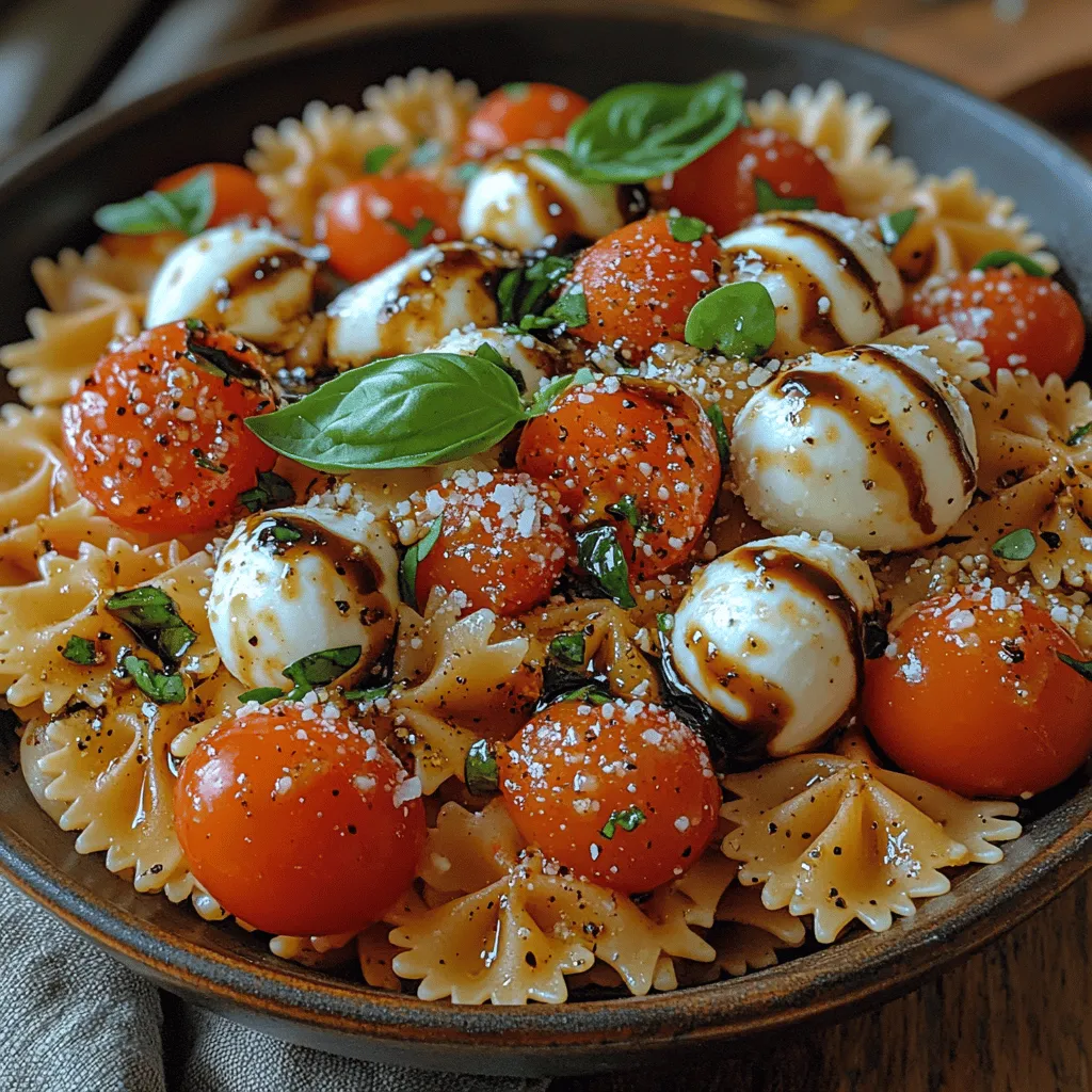 As the sweltering summer sun beckons us outdoors, there's no better way to celebrate the season than with a refreshing dish that embodies the essence of Italian cuisine. Enter the Caprese Pasta Salad Delight—a vibrant and satisfying meal that combines the classic flavors of the traditional Caprese salad with the heartiness of pasta. This dish not only tantalizes the taste buds but also offers a feast for the eyes, showcasing a colorful medley of ingredients that are as nutritious as they are delicious.