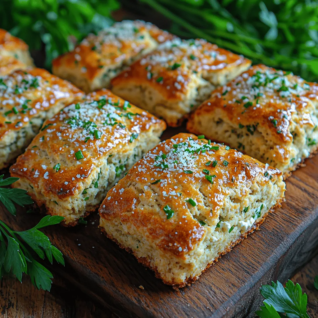 Savory scones are a delightful addition to any meal, transcending their traditional role as a sweet baked good often served with tea. These versatile pastries can be enjoyed at breakfast, as a snack, or even as a side dish for lunch or dinner. One standout recipe in the savory scone category is the Savory Ricotta Herb Scone, which brilliantly combines the creamy richness of ricotta cheese with the vibrant flavors of fresh herbs. This unique pairing not only adds depth to the scones but also enhances their texture, making each bite a culinary delight.