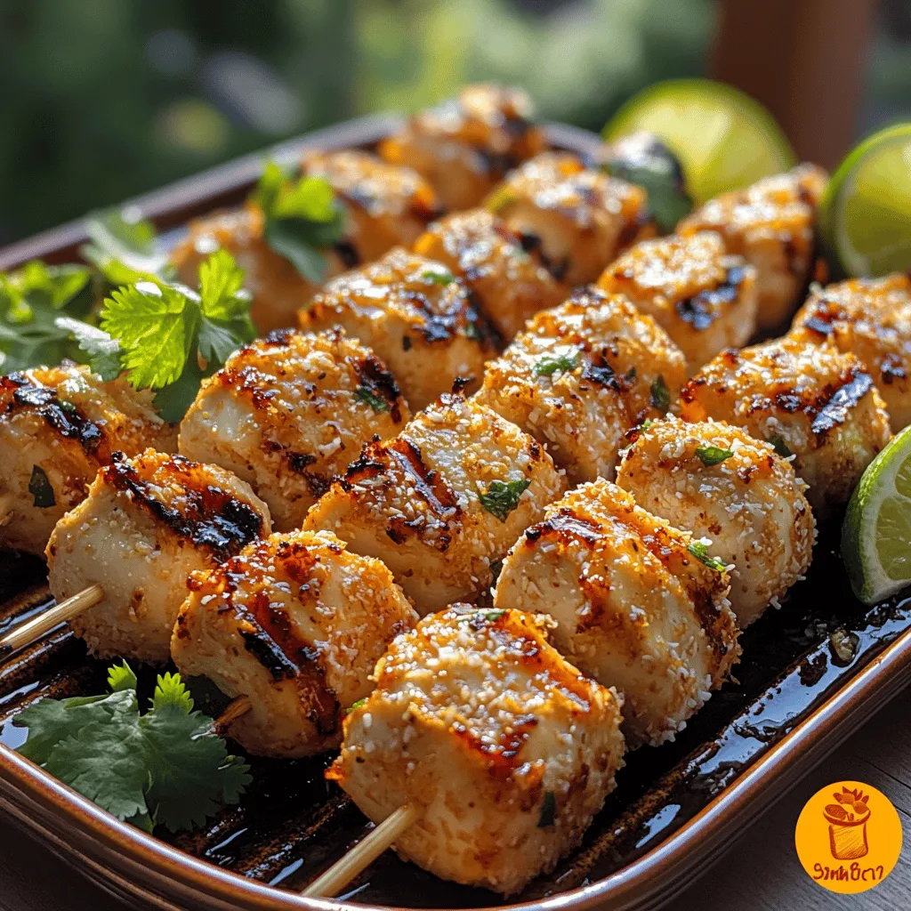 As the sun shines brighter and the temperatures rise, there's nothing quite like the vibrant, refreshing flavors of tropical cuisine to transport your senses to a paradise getaway. Among the myriad of dishes that encapsulate this essence, Coconut Lime Chicken Skewers stand out as a delightful fusion of flavors that celebrates the best of the tropics. With tender pieces of chicken marinated in a creamy coconut milk blend, zesty lime juice, and a hint of sweetness, these skewers are not just a treat for the taste buds but also a feast for the eyes.