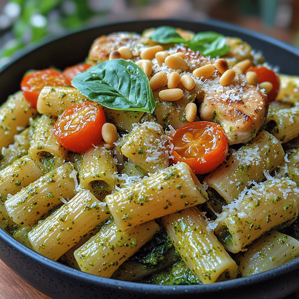 If you're in search of a dish that harmonizes flavor, texture, and visual appeal, look no further than Creamy Pesto Chicken Penne. This delightful pasta dish marries the rich creaminess of a sauce with the vibrant, herbal notes of fresh pesto, creating a culinary experience that is both satisfying and comforting. Whether you're cooking for a family dinner, a special occasion, or simply for yourself, this recipe delivers a perfect balance of tastes and textures that everyone will enjoy.