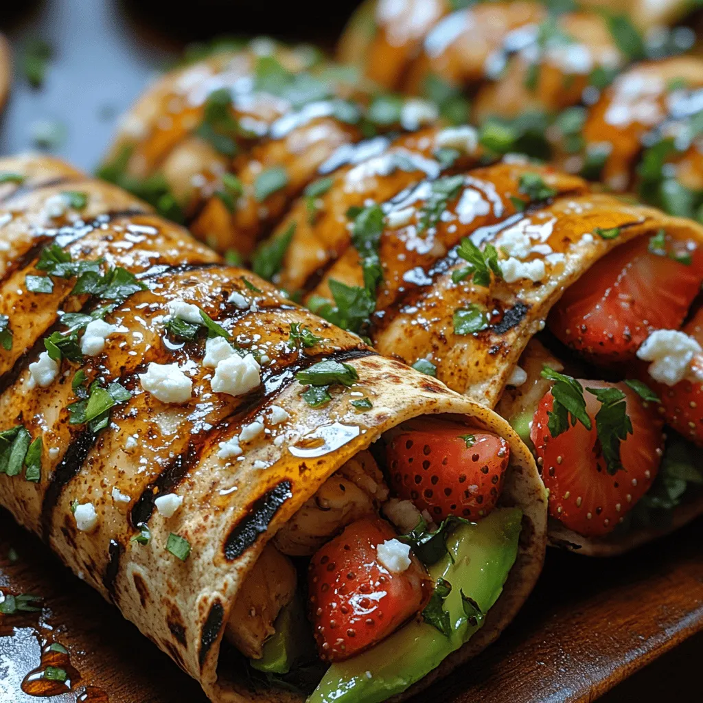 In recent years, wraps have emerged as one of the most sought-after meal options, appealing to a diverse audience ranging from busy professionals to health-conscious families. Their convenience and versatility make them an ideal choice for anyone looking to enjoy a wholesome meal on the go. Among the plethora of wrap recipes, Grilled Chicken Strawberry Wraps stand out as a perfect balance of flavors and textures, making them not only delicious but also visually appealing.