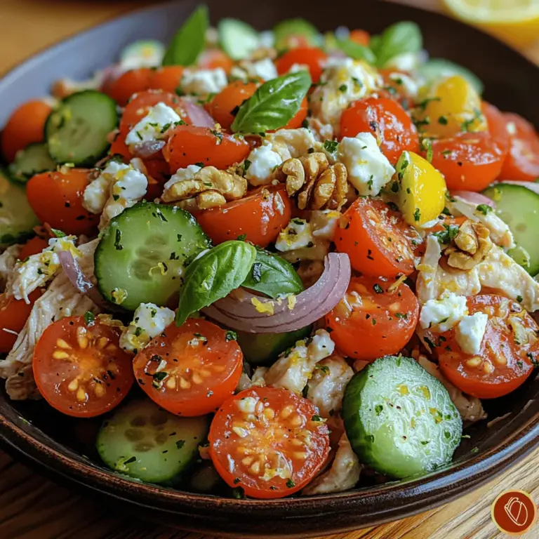 To create a truly remarkable Zesty Lemon Basil Chicken Salad, it's essential to understand the key ingredients and how each contributes to the overall dish. Here’s a look at what you’ll be using: