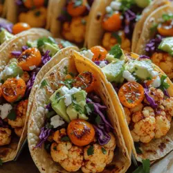 To create the perfect Crispy Cauliflower Taco Boats, it’s essential to understand each core component of the dish. The ingredients not only contribute to the overall flavor but also offer numerous nutritional benefits that make this recipe a wholesome choice.