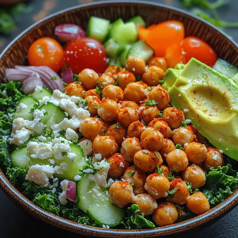 As the warm sunshine beckons us outdoors, there's nothing quite like a refreshing summer bowl to keep us energized and satisfied. The Crispy Chickpea Summer Bowl is an ideal choice, combining vibrant, fresh vegetables with protein-packed chickpeas to create a dish that is not only delicious but also incredibly nutritious. This bowl is perfect for those lazy summer afternoons or for a light dinner, making it a versatile option for any occasion.