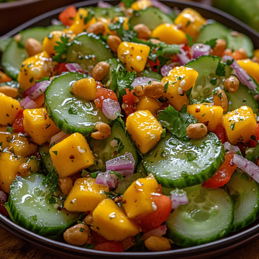 The balance of flavors in the Zesty Cucumber Mango Bliss Salad is what makes it truly special. Each ingredient plays a crucial role in creating a harmonious blend of taste and texture. The salad's foundation is built upon fresh, high-quality ingredients that not only enhance its flavor but also contribute to its health benefits.