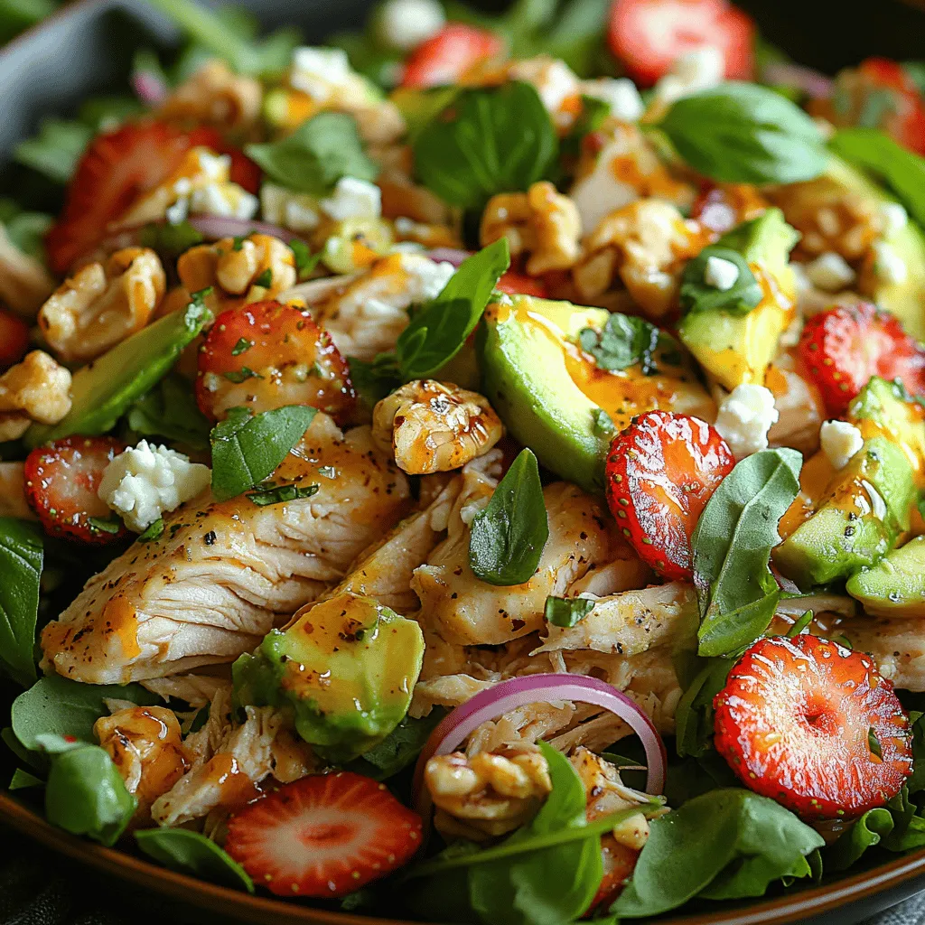 In an age where health-conscious eating is more popular than ever, salads have taken center stage as a go-to meal option for those seeking nutritious yet delicious dishes. Not only are salads versatile and easy to prepare, but they also offer a plethora of benefits, packed with vitamins, minerals, and essential nutrients. One standout recipe that embodies both flavor and health is the Strawberry Avocado Chicken Salad. This refreshing dish brings together an exciting medley of ingredients that not only tantalize the taste buds but also provide a wealth of nutritional benefits.