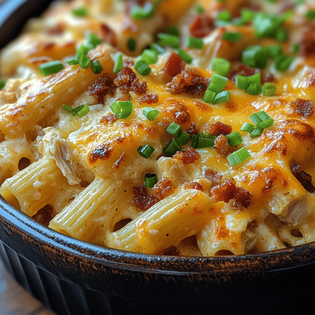 If you're searching for a dish that embodies comfort food at its finest, look no further than Cheesy Chicken Bacon Ranch Pasta Bake. This delightful casserole combines juicy chicken, crispy bacon, creamy ranch dressing, and a luscious blend of cheeses, creating a meal that is not only satisfying but also incredibly flavorful. Whether you're planning a family dinner, a potluck gathering, or simply a weeknight meal to please the whole family, this pasta bake is sure to become a favorite.