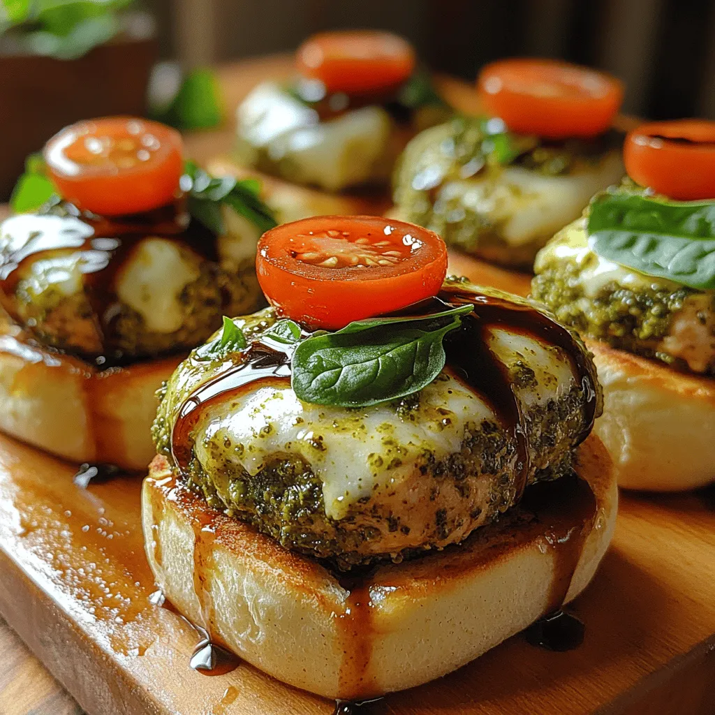 To create the perfect Pesto Chicken Sliders, it’s essential to understand the role each ingredient plays in this delicious dish. Let’s break down the key components that contribute to the sliders’ irresistible charm.