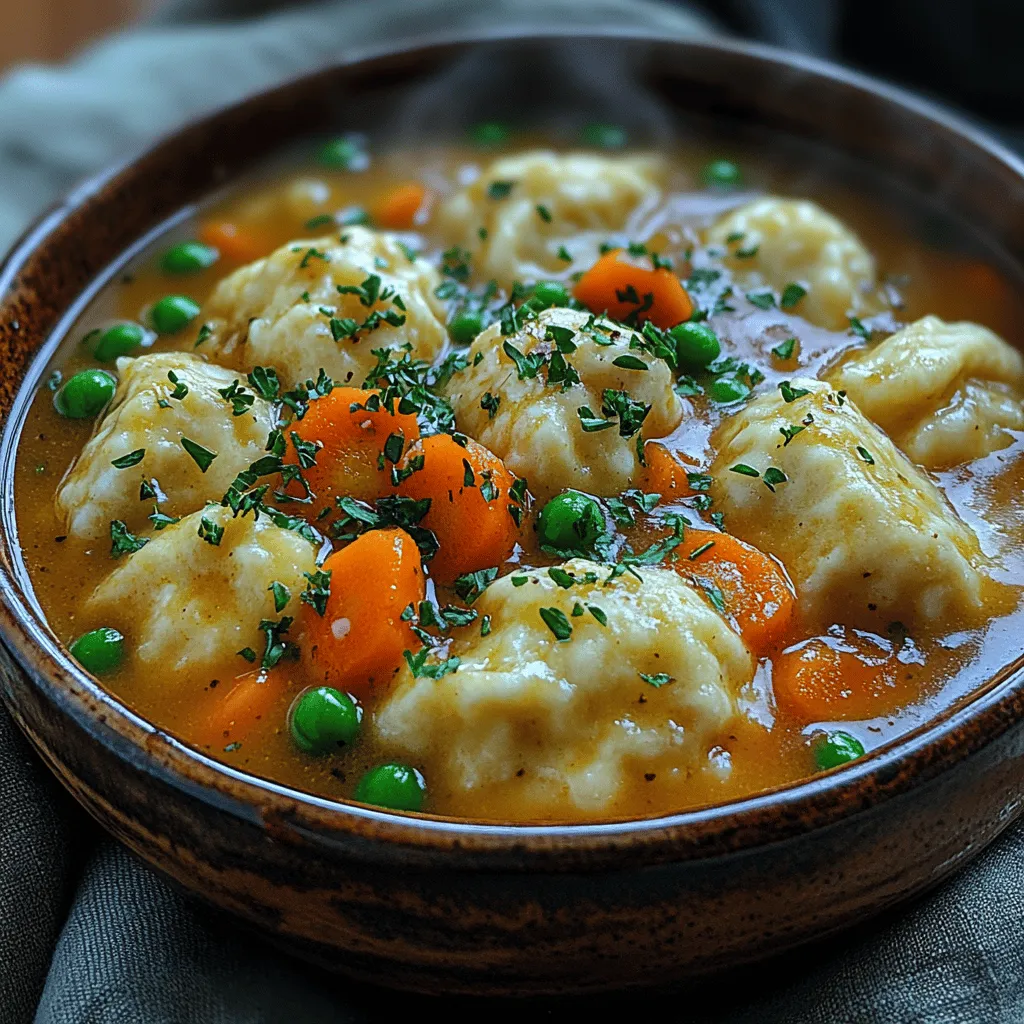 Comfort food holds a special place in our hearts, often linked to fond memories and family traditions. We all have those dishes that remind us of home, of gatherings around the dinner table, and of loved ones. Chicken and dumplings, in particular, are steeped in history and tradition, often associated with southern cooking in the United States. This dish not only fills the stomach but also nourishes the soul, making it a go-to choice for anyone seeking a little comfort during tough times.
