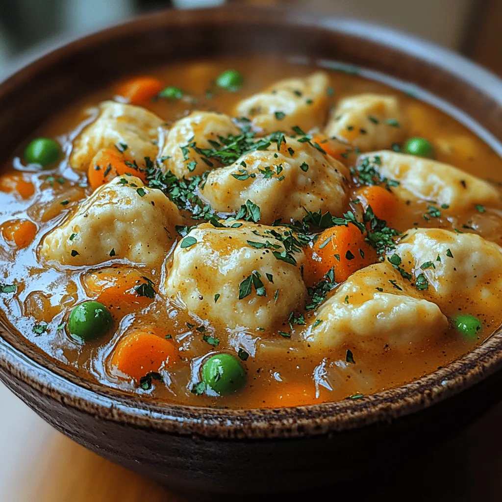 Comfort food holds a special place in our hearts, often linked to fond memories and family traditions. We all have those dishes that remind us of home, of gatherings around the dinner table, and of loved ones. Chicken and dumplings, in particular, are steeped in history and tradition, often associated with southern cooking in the United States. This dish not only fills the stomach but also nourishes the soul, making it a go-to choice for anyone seeking a little comfort during tough times.