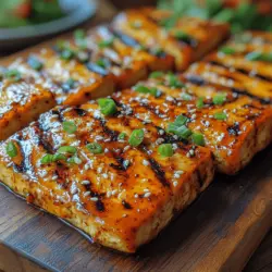 In a world where flavor reigns supreme, the dish "Honey Sriracha Grilled Tofu" stands out as a delightful fusion of sweet, spicy, and savory notes. This recipe captures the essence of a perfect summer barbecue while catering to those seeking plant-based protein options. The combination of honey's natural sweetness and Sriracha's fiery kick creates a tantalizing glaze that enhances the tofu's inherent qualities, making it an irresistible choice for both vegetarians and meat-lovers alike.