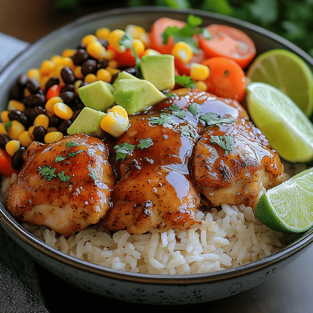 Are you in search of a dish that seamlessly combines vibrant flavors, health benefits, and convenience? Look no further than the Sweet and Spicy Honey Chipotle Chicken Rice Bowl. This delightful meal is a culinary celebration, boasting a tantalizing blend of sweetness and spiciness that is sure to satisfy your taste buds. The marriage of honey and chipotle creates a unique flavor profile that dances between the realms of sweet and savory, making it a perfect choice for any time of the day.