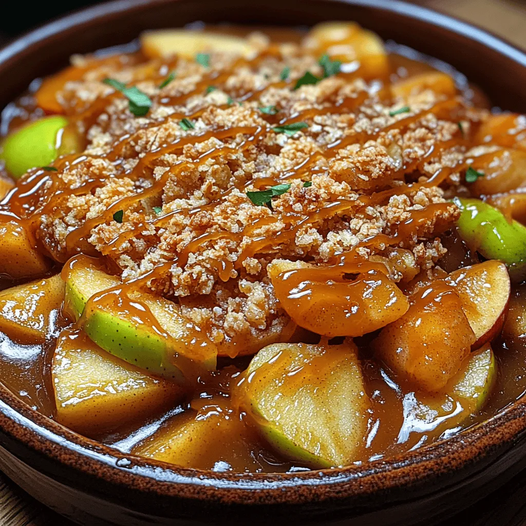 There is something undeniably enticing about desserts that play with contrasting flavors, and the Sweet & Salty Apple Delight is a prime example of this culinary magic. This delightful dessert artfully combines the rich sweetness of caramel with the refreshing tartness of apples, creating a balance that tantalizes the taste buds. Each bite offers a complex flavor profile, where the buttery notes of caramel dance harmoniously with the crisp, juicy apples, leaving a lasting impression.