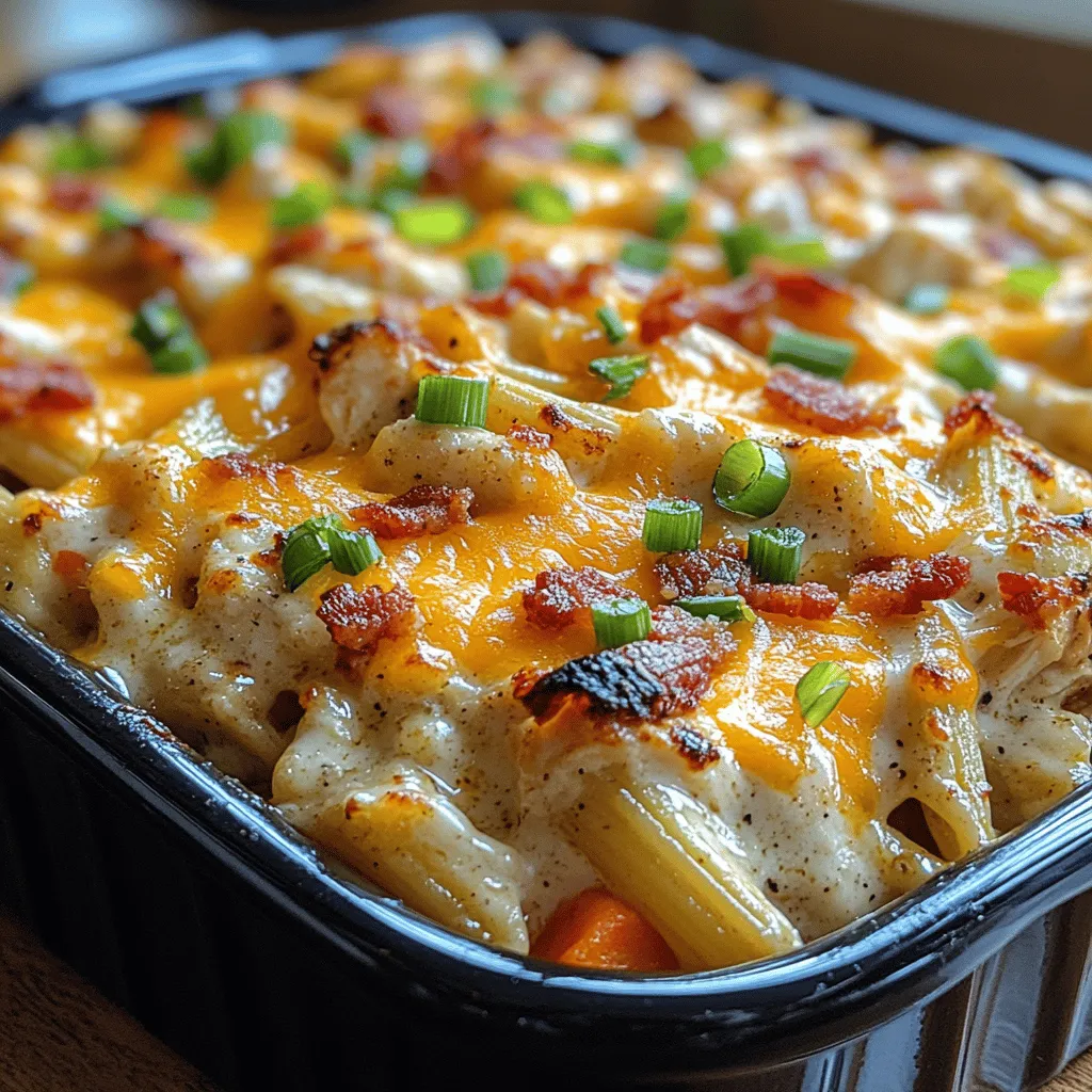 When it comes to family dinners, few dishes offer the comforting embrace that a hearty casserole provides. Enter the Creamy Chicken Bacon Ranch Bake: a delightful amalgamation of flavors that embodies the essence of home-cooked comfort food. This dish stands out not only for its rich and creamy texture but also for its versatility as a weeknight meal that pleases even the pickiest eaters.