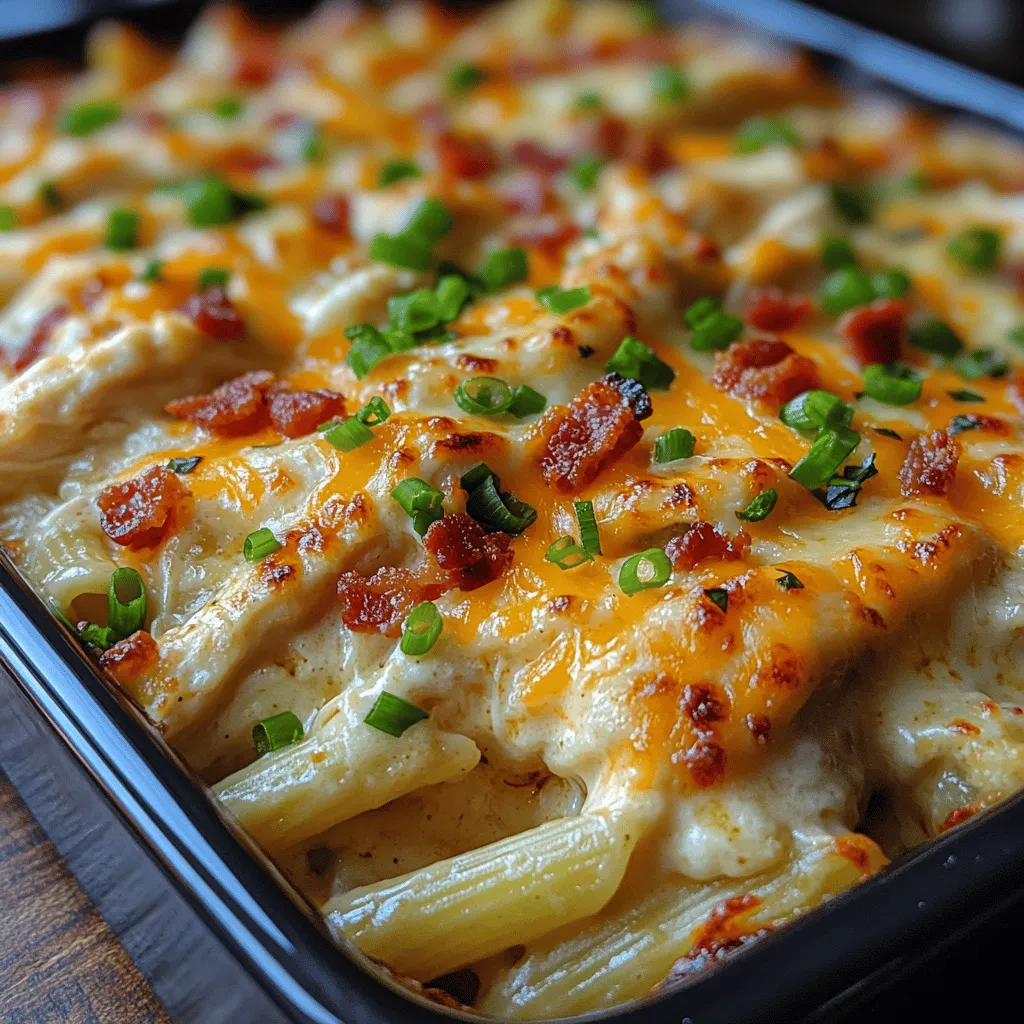 When it comes to family dinners, few dishes offer the comforting embrace that a hearty casserole provides. Enter the Creamy Chicken Bacon Ranch Bake: a delightful amalgamation of flavors that embodies the essence of home-cooked comfort food. This dish stands out not only for its rich and creamy texture but also for its versatility as a weeknight meal that pleases even the pickiest eaters.