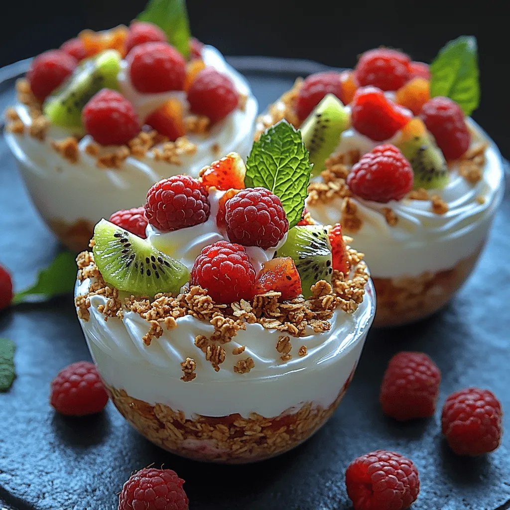 To create the perfect Raspberry Kiwi Yogurt Cups, it’s essential to understand the key ingredients that make this dish both delicious and nutritious. Each component contributes unique flavors and health benefits, making these cups a wholesome addition to your diet.