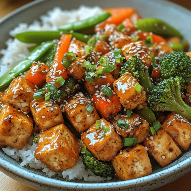 If you're in search of a vibrant, flavorful dish that perfectly embodies the essence of plant-based cooking, look no further than the Sizzling Chili Garlic Tofu Stir-Fry. This dish has gained immense popularity among health enthusiasts and food lovers alike, thanks to its bold flavors, satisfying textures, and nutritional benefits. With tofu as the star ingredient, it appeals to those following vegan or vegetarian diets, while also enticing anyone looking to incorporate more plant-based meals into their routine.