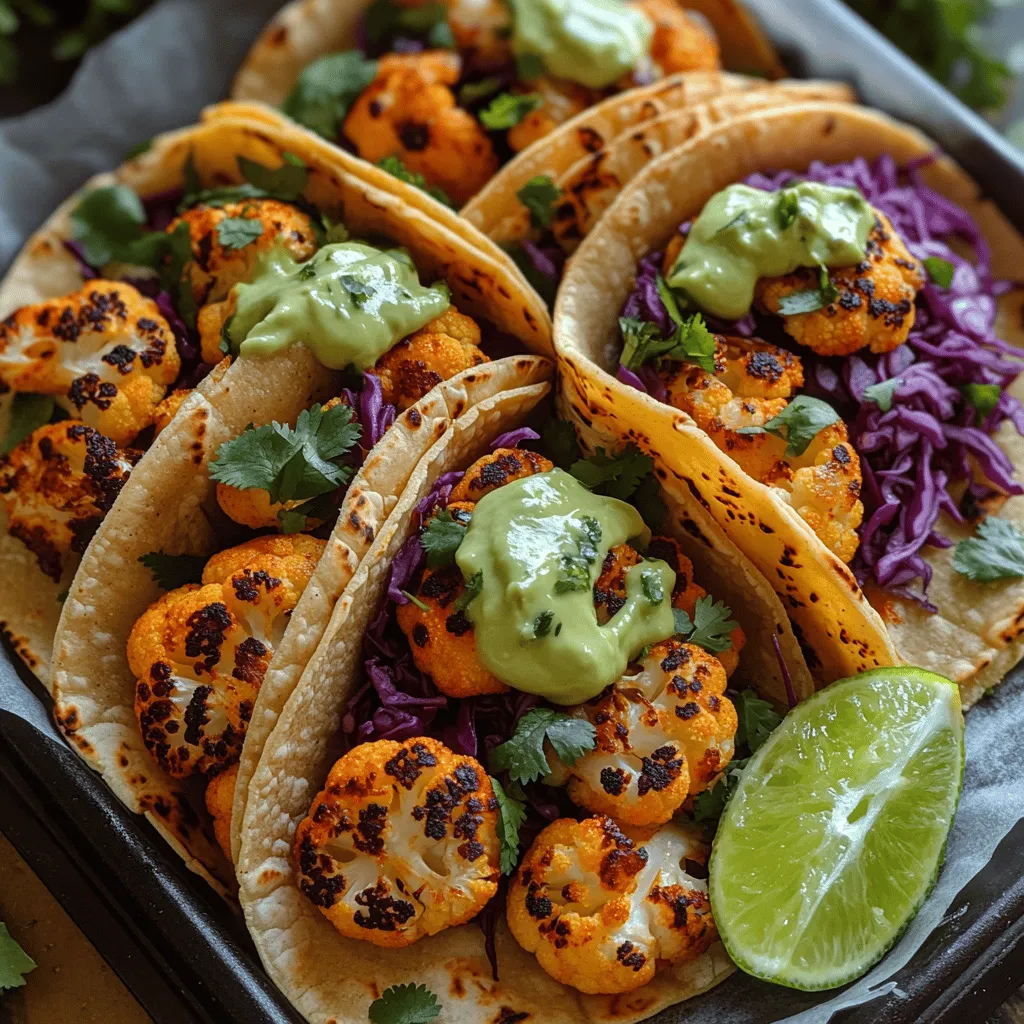 In recent years, plant-based meals have surged in popularity, captivating food enthusiasts and health-conscious individuals alike. From vibrant salads to hearty stews, the evolution of vegetarian and vegan cuisine has proven that plant-based eating is not only nutritious but also incredibly delicious. One dish that perfectly embodies this trend is the Spicy Roasted Cauliflower Tacos with Avocado Crema. These tacos are a celebration of flavor, texture, and nutrition, showcasing how simple, wholesome ingredients can be transformed into a delightful meal.