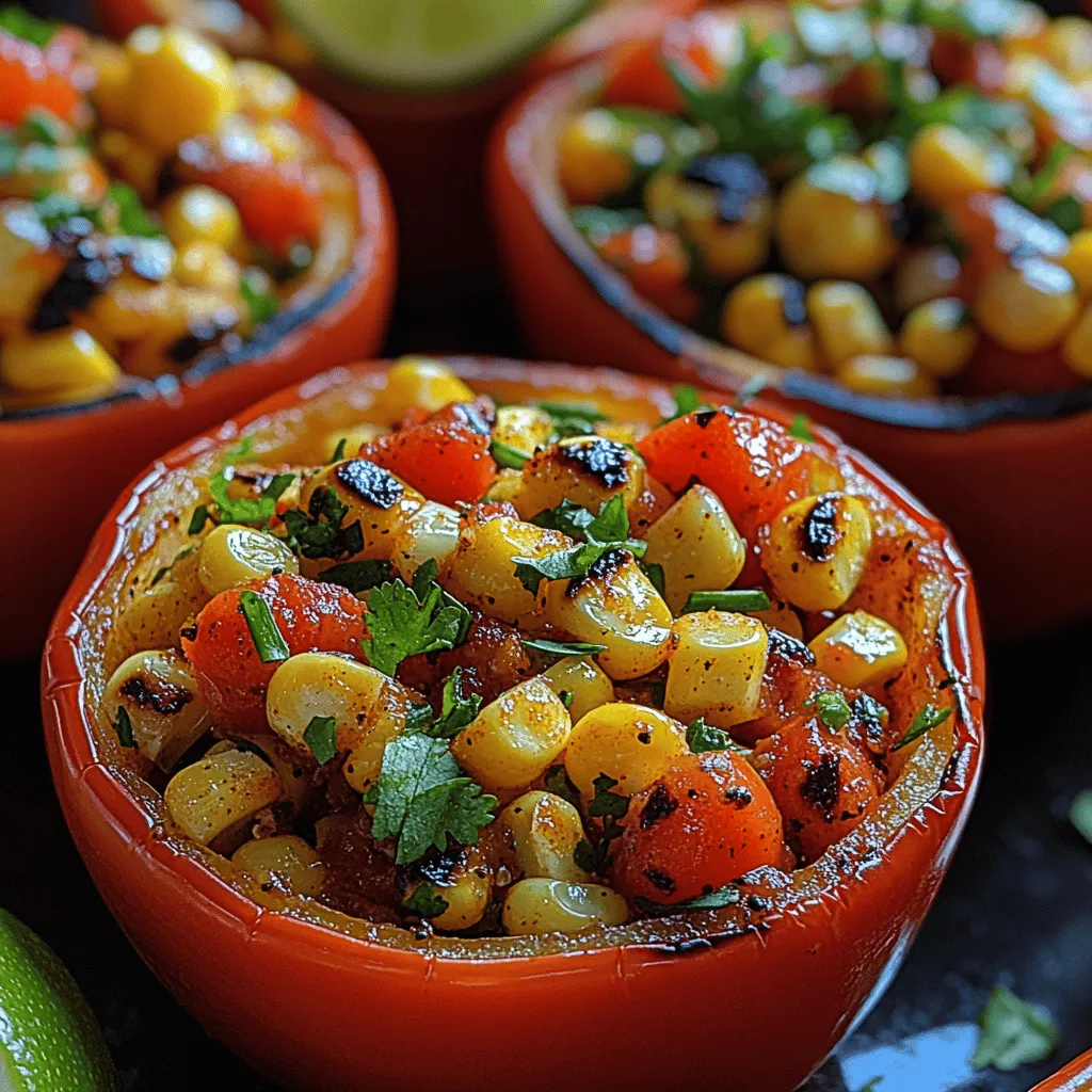 As summer approaches, the allure of fresh, vibrant flavors becomes irresistible. One dish that encapsulates the essence of summer gatherings and healthy eating is Grilled Corn Salsa Cups. This delightful appetizer brings together the sweetness of grilled corn, the crunch of fresh vegetables, and the zest of citrus, all beautifully presented in a cup made from bell peppers or tortilla bowls. Perfect for barbecues, picnics, or casual get-togethers, Grilled Corn Salsa Cups are not only visually appealing but also incredibly easy to prepare, making them a go-to recipe for both novice and seasoned cooks alike.