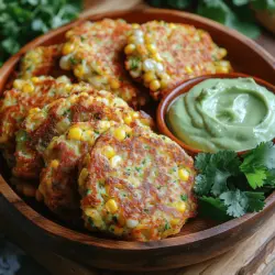 Corn fritters are a beloved dish enjoyed in various cultures worldwide, celebrated for their crispy exterior and soft, flavorful interior. These delightful treats can be served as appetizers, snacks, or even as a side dish, making them a versatile addition to any meal. The combination of fresh corn and herbs not only tantalizes the taste buds but also offers a burst of color and nutrition that appeals to both the eye and the palate.