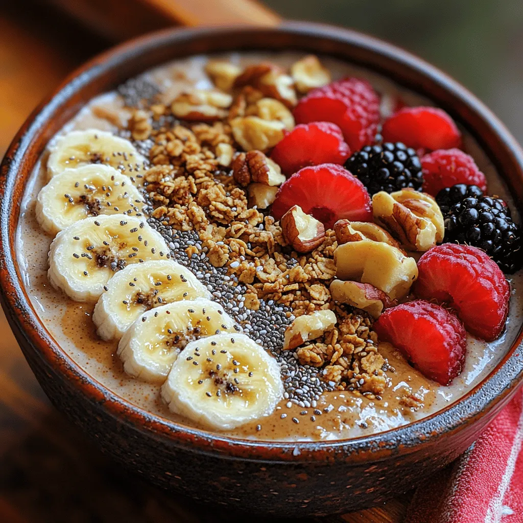 In recent years, smoothie bowls have taken the culinary world by storm. These colorful, nutritious bowls filled with blended fruits and topped with an array of delicious garnishes have become a favorite breakfast and snack option for health-conscious individuals. Not only are they visually appealing, but smoothie bowls also provide an excellent way to pack in fruits, vegetables, and superfoods in one delightful dish. One of the standout creations in this trend is the Peanut Butter Bliss Banana Smoothie Bowl—a creamy, indulgent blend that satisfies your taste buds while nourishing your body.
