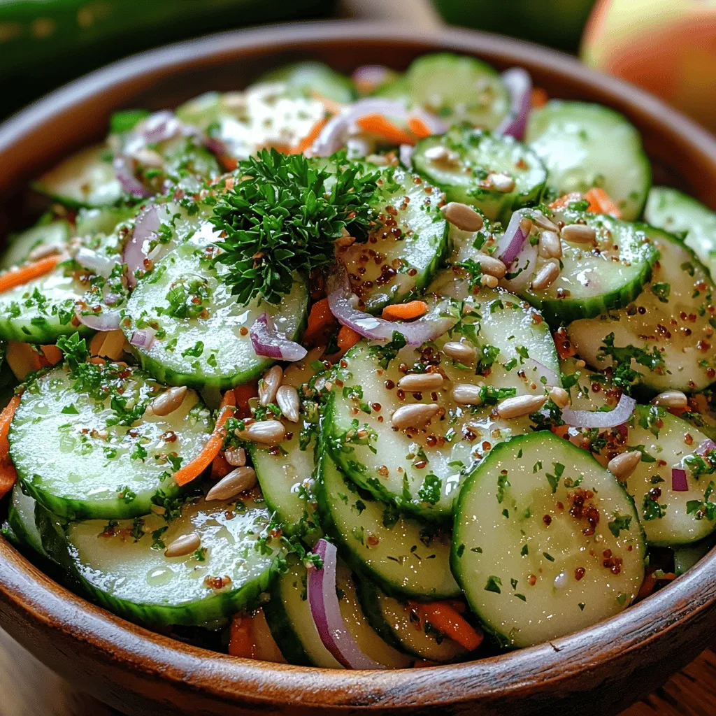 In the quest for healthier eating, fresh salads play a vital role in our daily meals. They not only provide essential nutrients but also add vibrancy and variety to our plates. As people become more health-conscious, the demand for innovative and appealing salad options has risen significantly. One such invigorating choice is the Cucumber-Apple Slaw. Bursting with refreshing flavors and crisp textures, this slaw serves as a delightful side dish or a light meal on its own.