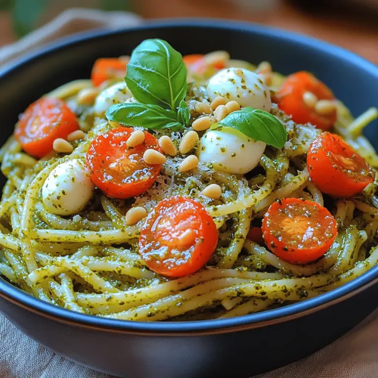 As the heat of summer rolls in, there’s nothing quite like a refreshing chilled pasta dish to satisfy your cravings while keeping you cool. When the temperatures rise, hearty meals can often feel overwhelming, leading many to seek lighter, more invigorating options. Enter *Chilled Pesto Perfection with Cherry Bombs*, a vibrant and delicious pasta salad that not only embraces the essence of summer but also showcases the freshest ingredients.