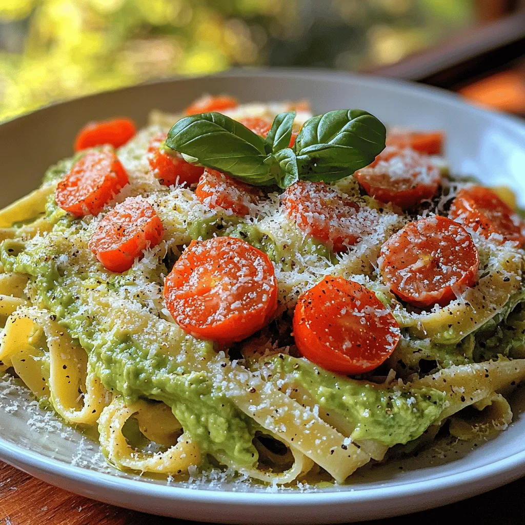 Creamy Tomato Avocado Pasta is more than just a meal; it's a celebration of fresh ingredients and vibrant flavors that appeal to both health-conscious eaters and pasta enthusiasts alike. This dish marries the luscious creaminess of ripe avocados with the bright acidity of fresh tomatoes, creating a sauce that is both rich and refreshing. Whether you're looking for a quick weeknight dinner option or a family meal that pleases a crowd, this recipe ticks all the boxes.