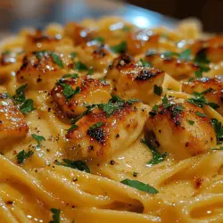 In the world of comfort food, creamy pasta dishes hold a special place in our hearts. Among them, the Garlic Lovers’ Dream: Creamy Garlic Pasta with Chicken stands out, offering a delightful blend of flavors and textures that captivate the senses. This dish is not merely about indulgence; it’s a celebration of garlic, a beloved ingredient known for its robust flavor and impressive health benefits. With its rich, creamy sauce and tender chicken, this pasta dish is sure to become a favorite in your household.