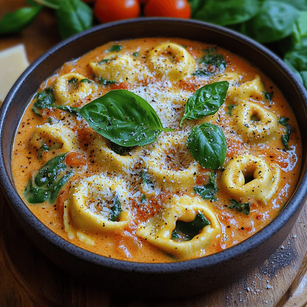 If you’re searching for a comforting yet elegant dish that’s easy to prepare, look no further than creamy tomato spinach tortellini. This delightful pasta dish combines tender tortellini with a luscious cream sauce, vibrant tomatoes, and fresh spinach, creating a symphony of flavors and textures that is sure to please any palate. Whether you’re preparing a weeknight dinner for your family or hosting a cozy gathering with friends, this recipe is versatile enough to suit any occasion.