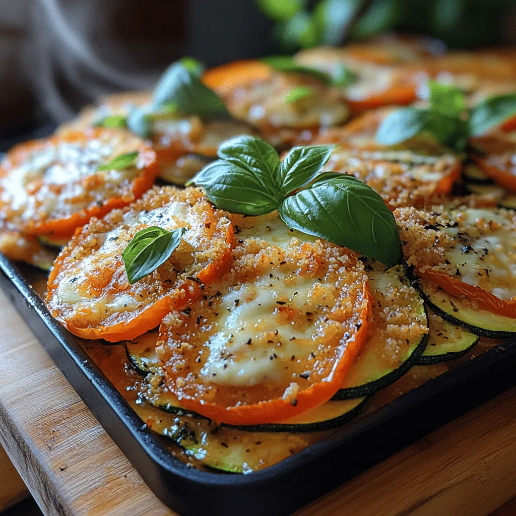 For a dish as delightful as Baked Zucchini Tomato Gratin, the quality and freshness of the ingredients are crucial. Here’s a closer look at each key component that makes this dish shine.