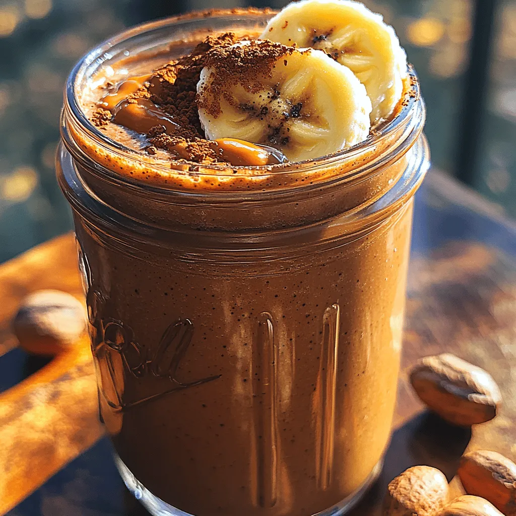 The Choco-Banana Bliss Smoothie is not just a drink; it’s a celebration of flavors that marries the indulgence of chocolate with the wholesome goodness of bananas. This smoothie is perfect for anyone looking to satisfy their sweet cravings while still adhering to a healthy lifestyle. Whether you're an athlete needing a post-workout refuel, a busy professional looking for a quick breakfast, or simply someone who enjoys a sweet treat, this smoothie caters to a variety of dietary preferences and tastes.