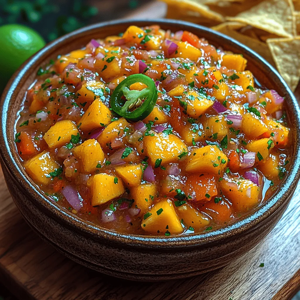 Tropical flavors have an undeniable appeal, bringing a burst of sunshine to our plates and evoking images of sandy beaches and swaying palm trees. One of the most vibrant and delicious ways to enjoy these flavors is through the creation of a refreshing mango salsa. This dish is more than just a condiment; it represents the essence of tropical cuisine with its bright colors, sweet and savory notes, and zesty finish. Whether served alongside grilled fish, as a topping for tacos, or simply enjoyed with tortilla chips, mango salsa is an incredibly versatile addition to any meal.