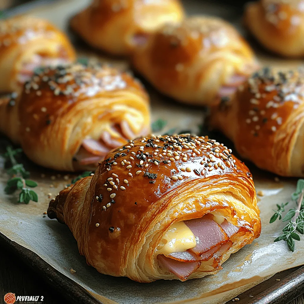 To create the perfect savory mini ham and cheese croissants, it’s essential to understand the role of each ingredient in the recipe. This not only helps in achieving the best flavor but also allows for customization to suit your taste preferences.