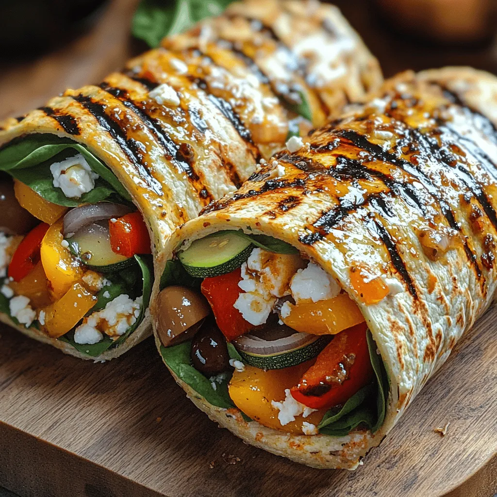 Mediterranean cuisine is renowned for its vibrant flavors and healthful ingredients, making it a popular choice among food enthusiasts worldwide. With its emphasis on fresh vegetables, whole grains, and healthy fats, this culinary tradition not only delights the palate but also promotes overall well-being. The Mediterranean Grilled Veggie Wraps epitomize this approach, offering a delicious, nutritious, and versatile meal option that can be enjoyed for lunch, dinner, or even as a snack.