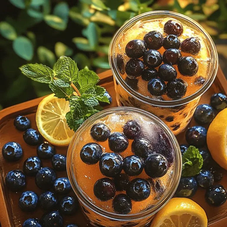 As the temperatures rise and summer approaches, there's nothing quite like a refreshing beverage to keep you cool. Enter the Blueberry Lemonade Slush, a delightful and invigorating treat perfect for hot days. This slush combines the tartness of fresh lemons with the natural sweetness of blueberries, creating a harmonious balance that will quench your thirst and tantalize your taste buds. Whether you're lounging by the pool, hosting a backyard barbecue, or simply enjoying a sunny afternoon, this slush is a delicious way to beat the heat.