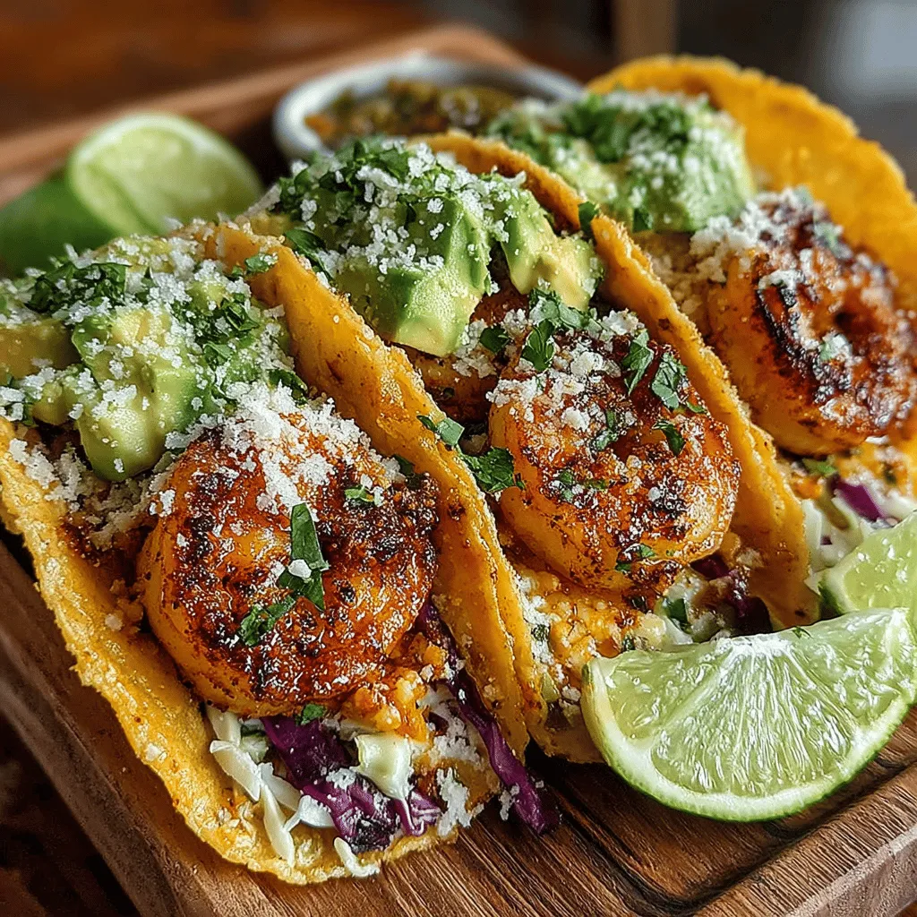 Shrimp tacos have gained immense popularity in the culinary world, and for a good reason. Their versatility and ability to absorb a plethora of flavors make them a favorite among seafood lovers. The combination of tender shrimp wrapped in a warm tortilla, paired with vibrant toppings, creates a dish that is not only satisfying but also bursting with flavor. In this recipe, we will be preparing Zesty Lemon Garlic Shrimp Tacos, where each bite is a delightful explosion of garlicky goodness, zesty lemon, and fresh ingredients.